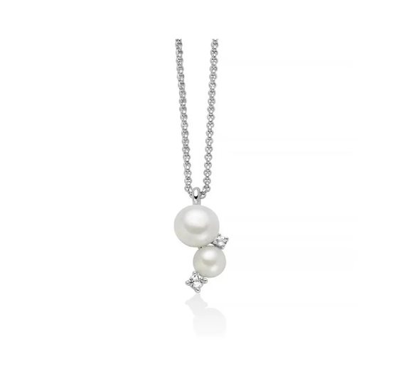 Collana Miluna Donna in Argento Perla PCL6795 - PCL6795